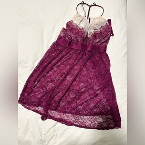 Bordeaux 2pc Chemise - NWT